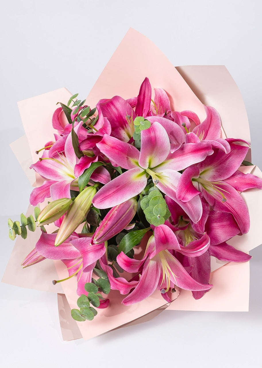 Ramo de stargazer rosa