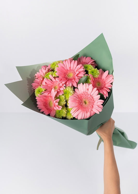 Ramo de gerberas rosas